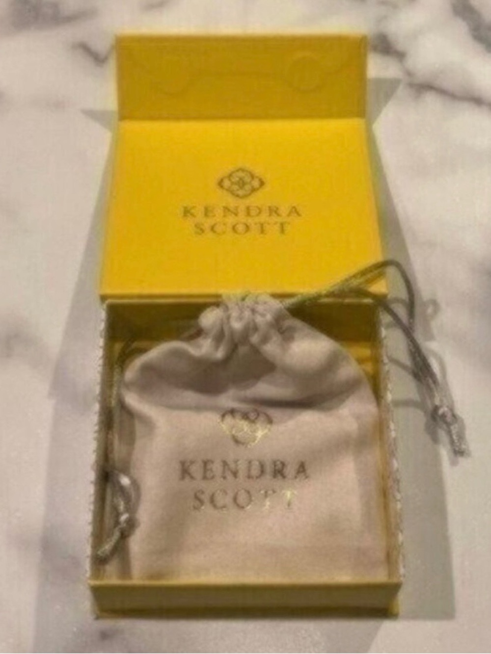 NWT Kendra Scott Didi Rose Gold Statement Earrings In Abalone Shell - Picture 6 of 6